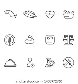 The Food Line icon is simple and elegant