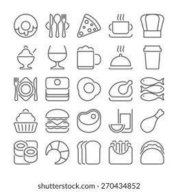 food line icons