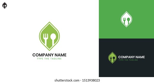 Food logo - All elements on this template are editable with vector software, suitable for Food Business / Industry.