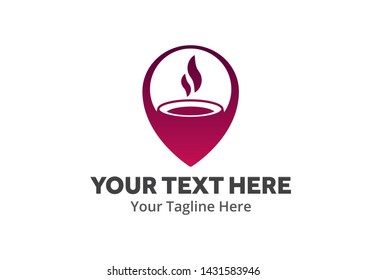 food logo creative illustration vector of graphic , food and drink illustration vector , vector of food logo illustration for logo identity and business