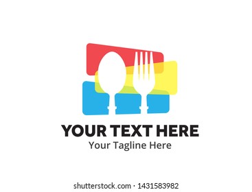 food logo creative illustration vector of graphic , food and drink illustration vector , vector of food logo illustration for logo identity and business
