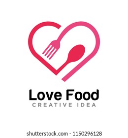 Food Logo creative template