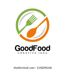 Food Logo creative template