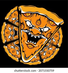 Food Logo design inspiration,design element for logo,poster,card,benner,emblem,t shirt,vector illustration
