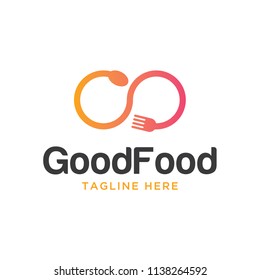food logo design template 