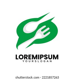 Design-Vorlage für das Lebensmittellogo