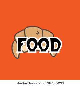 food logo design, vector