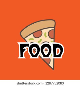 food logo design, vector