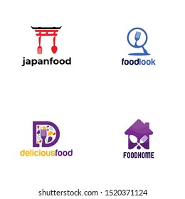 Food Logo Design Vector Template
