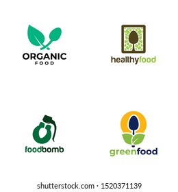 Food Logo Design Vector Template