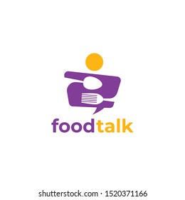 Food Logo Design Vector Template