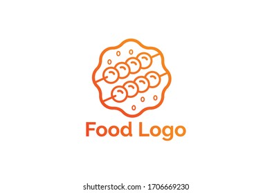 food logo design vector template