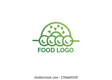 plantilla vectorial de diseño de logotipo alimentario