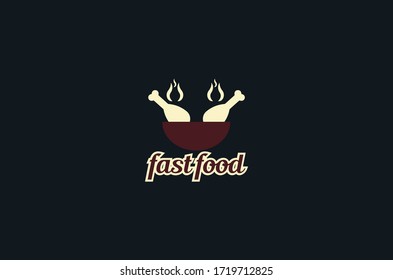 Food Logo Design Vector Template