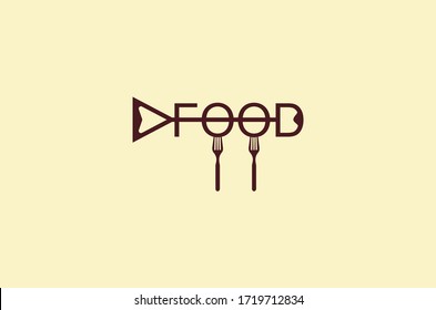 Food Logo Design Vector Template