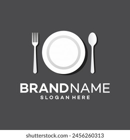 ilustración de Plantilla de Vector de diseño de logotipo de alimentos