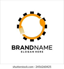 ilustración de Plantilla de Vector de diseño de logotipo de alimentos