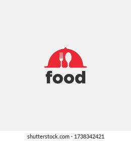Food logo designs with spoon and fork
