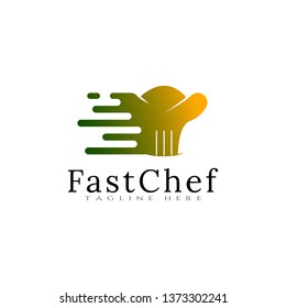Food logo, fast food concept icon-vector