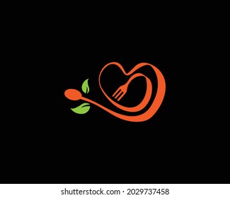 Food Logo Icon Concept Vector Template.