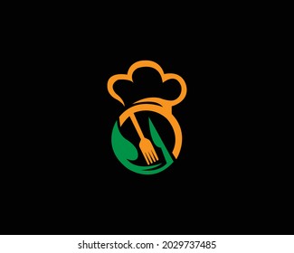 Food Logo Icon Concept Vector Template.