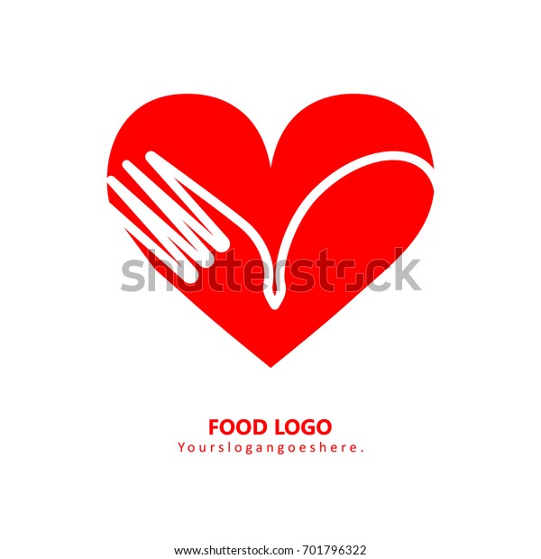 Food Logo Isolated On White Background Stock Vector Royalty Free