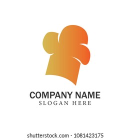 Food logo like icon. Fork and Spoon inside circles. Catering concept. Flat line vector illustration.