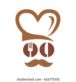 Food logo and Love Food Logo