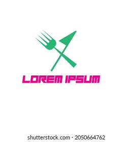 food logo or minimalist illustration or sample food logo