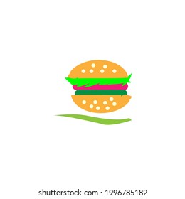 food logo restaurant design vector illustration