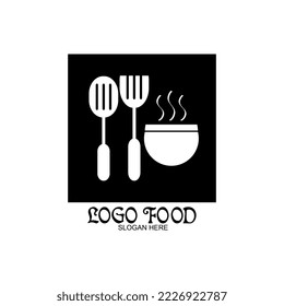 food logo, suitable for bakery, restaurant, cafe, stall, food factory, bakery, mascot, icon, template, etc.