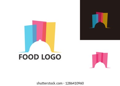 Food Logo Template Design Vector, Emblem, Design Concept, Creative Symbol, Icon