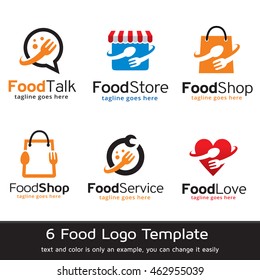 Food Logo Template Design Vector