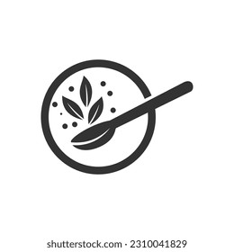 food logo template. Icon Illustration Brand Identity. Isolated and flat illustration. Vector graphic