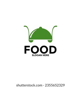 Food logo vector, creative food logo design template