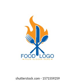 Food logo vector logo design.