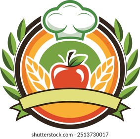 Food logo Vector illustration with white background,Set plate logo,