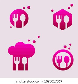 Food Logo Vector Template Design Illustration