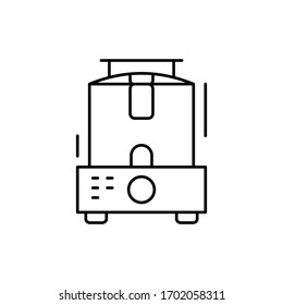 Food maker icon. Simple line, outline vector elements of kitchen object for ui and ux, website or mobile application