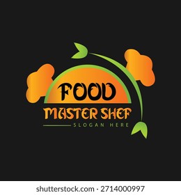 Diseño de logotipo culinario de maestría en cocina