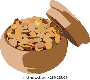 food from mediterranean cuisine, with a variety of mushrooms