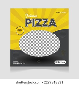 Food menu banner social media post. Editable social media templates for promotions on the 
Food menu. Set of social media story and post frames. Layout design for marketing on 
social media.
