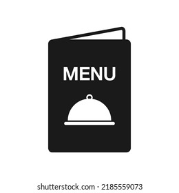 Food menu card icon. Restaurant menu Vector symbol illustration