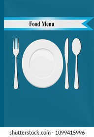 Food Menu cover Template