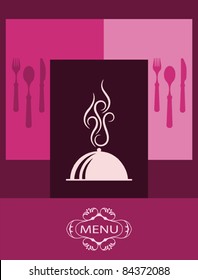 Design des Speisemenüs
