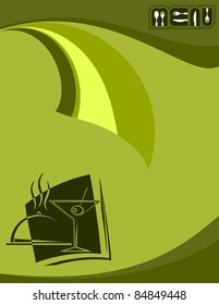 Plantilla de diseño de menú de alimentos