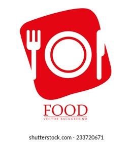 food menu  design , vector illustration