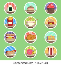 Food Menu Flat Icon
