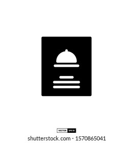 Food menu icon, design inspiration vector template for interface and any purpose