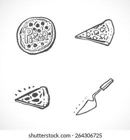 food menu illustrations - vector